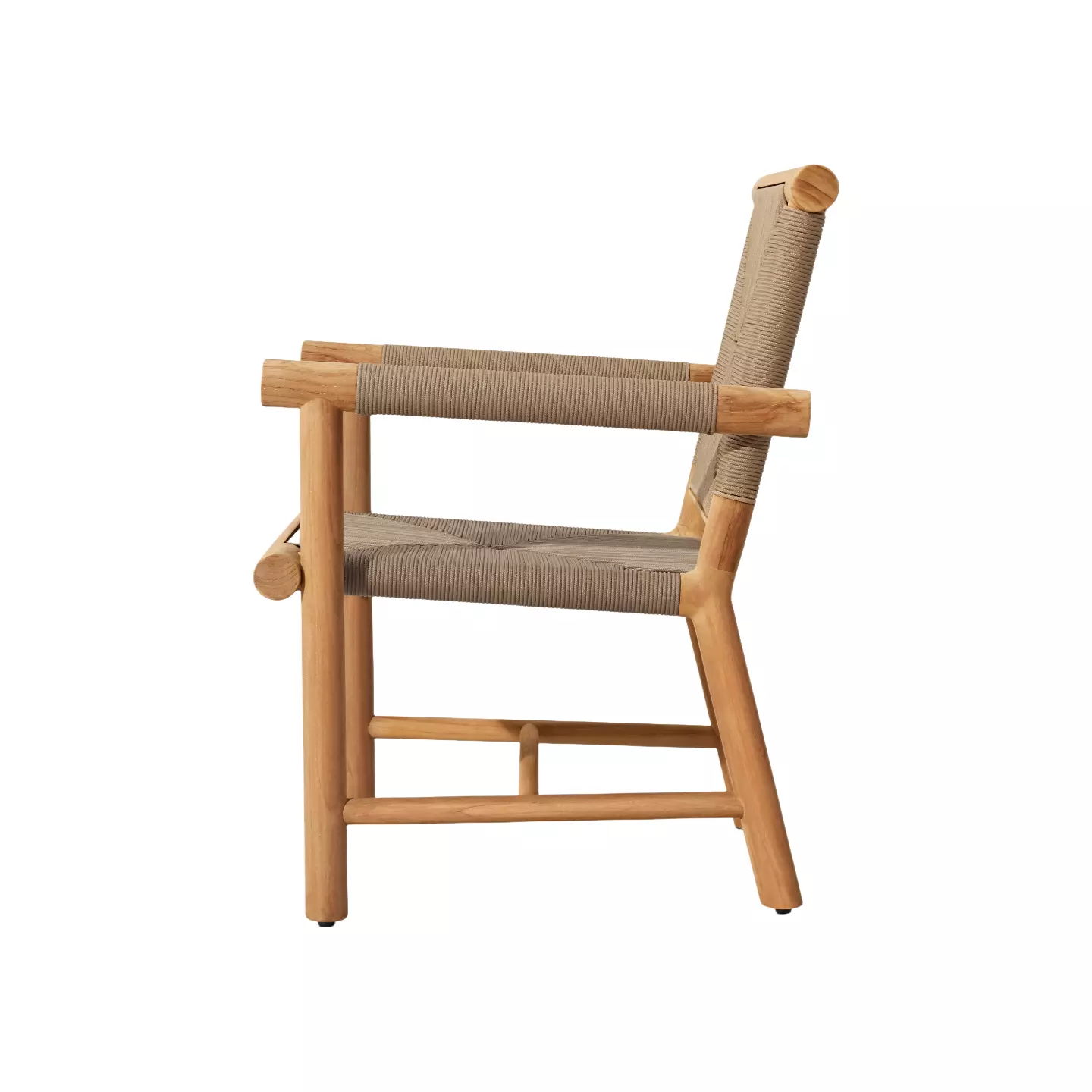 wooden garden dining chairs