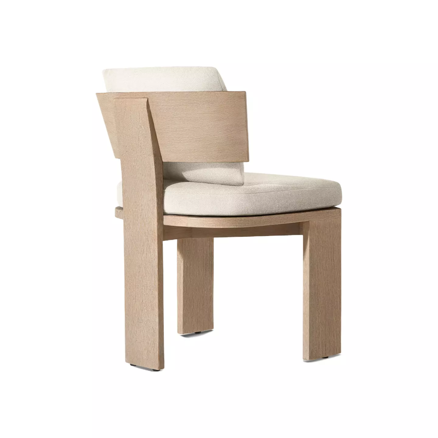 solid teak dining chairs
