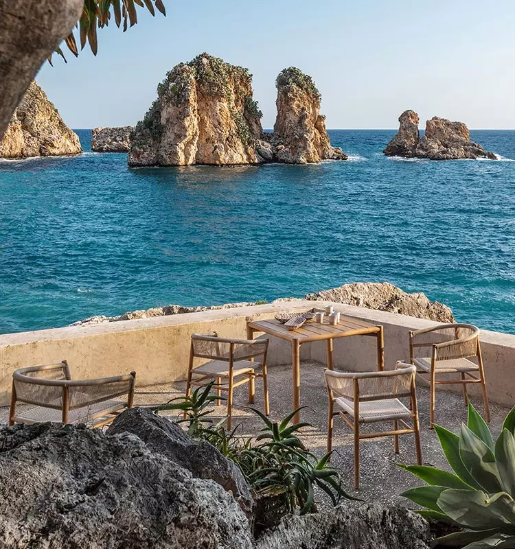 rope weave dining chair